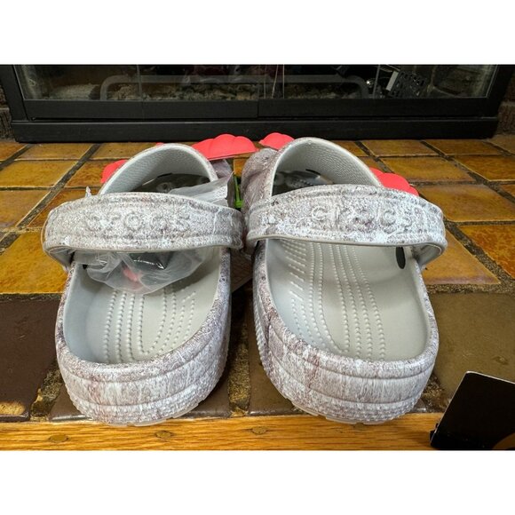 Mens 9 Crocs x Staple Classic Clog Sidewalk Lux Pigeon Feet Sandals 207917-90H - Picture 6 of 9